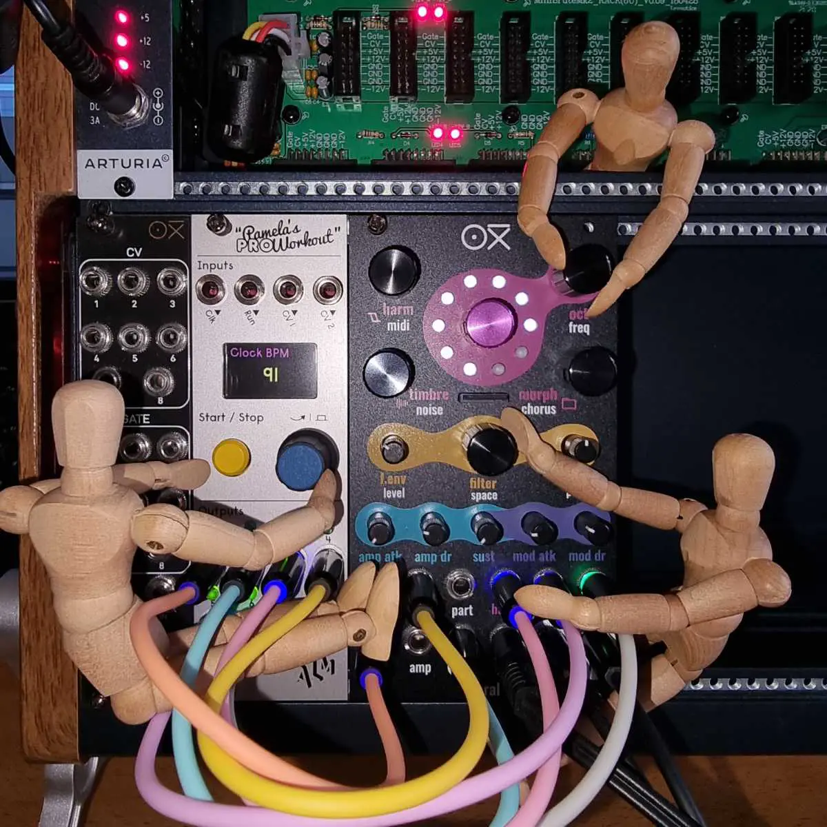 Holzfiguren erobern Eurorack