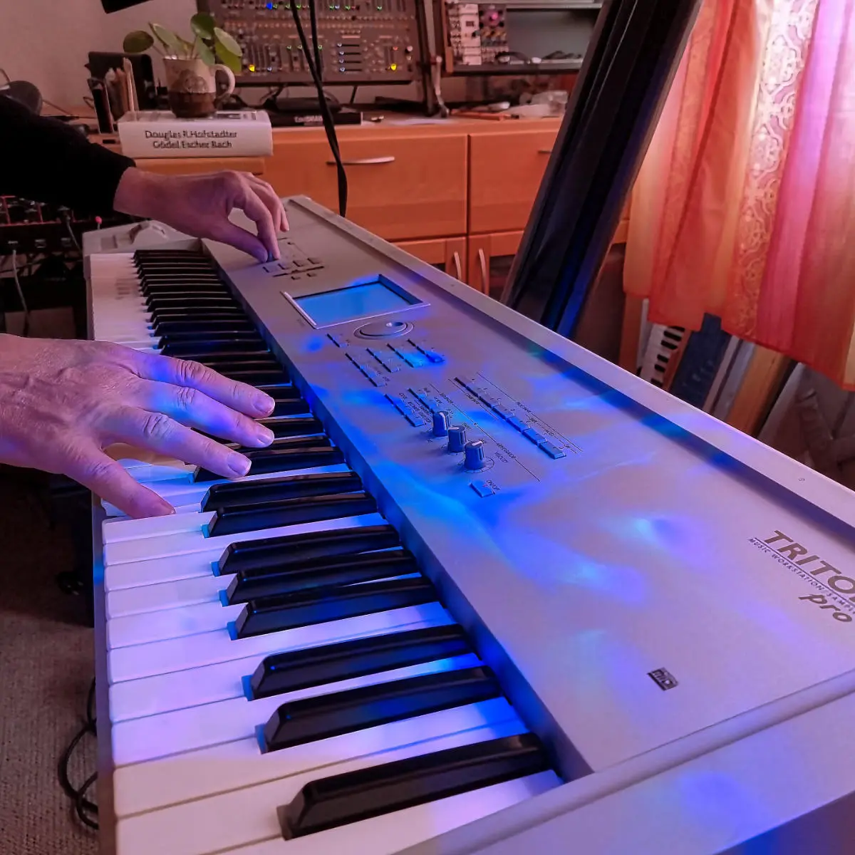 Korg Triton Pro vor Gödel, Escher, Bach